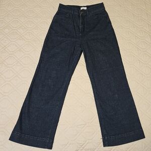 LOFT Petite Size 4 Wide Leg Jeans